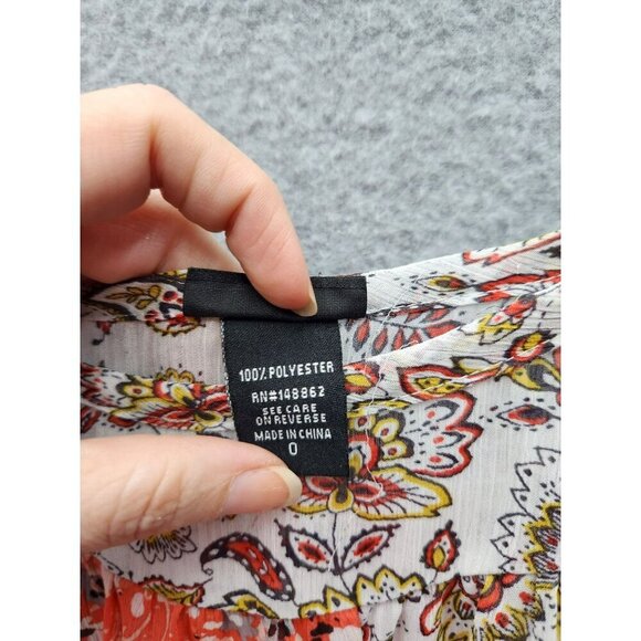 Torrid Womens Floral Print Sleeveless Camisole Top Size 0 100% Polyester Multico - Picture 3 of 7